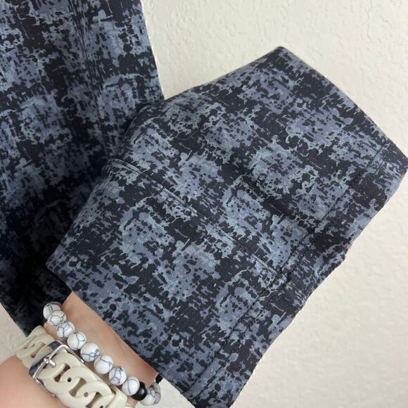 Betabrand Abstract Print Pull On Stretch Dress / Yoga Straight Pants Size Small - Picture 8 of 8